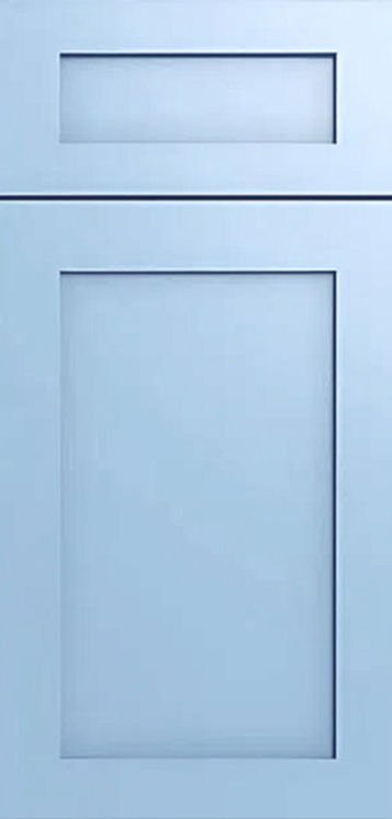 Arctic Blue Shaker shaker cabinet door style