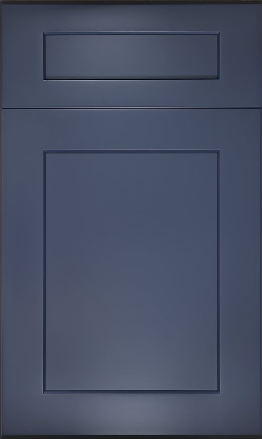Blue Shaker shaker cabinet door style