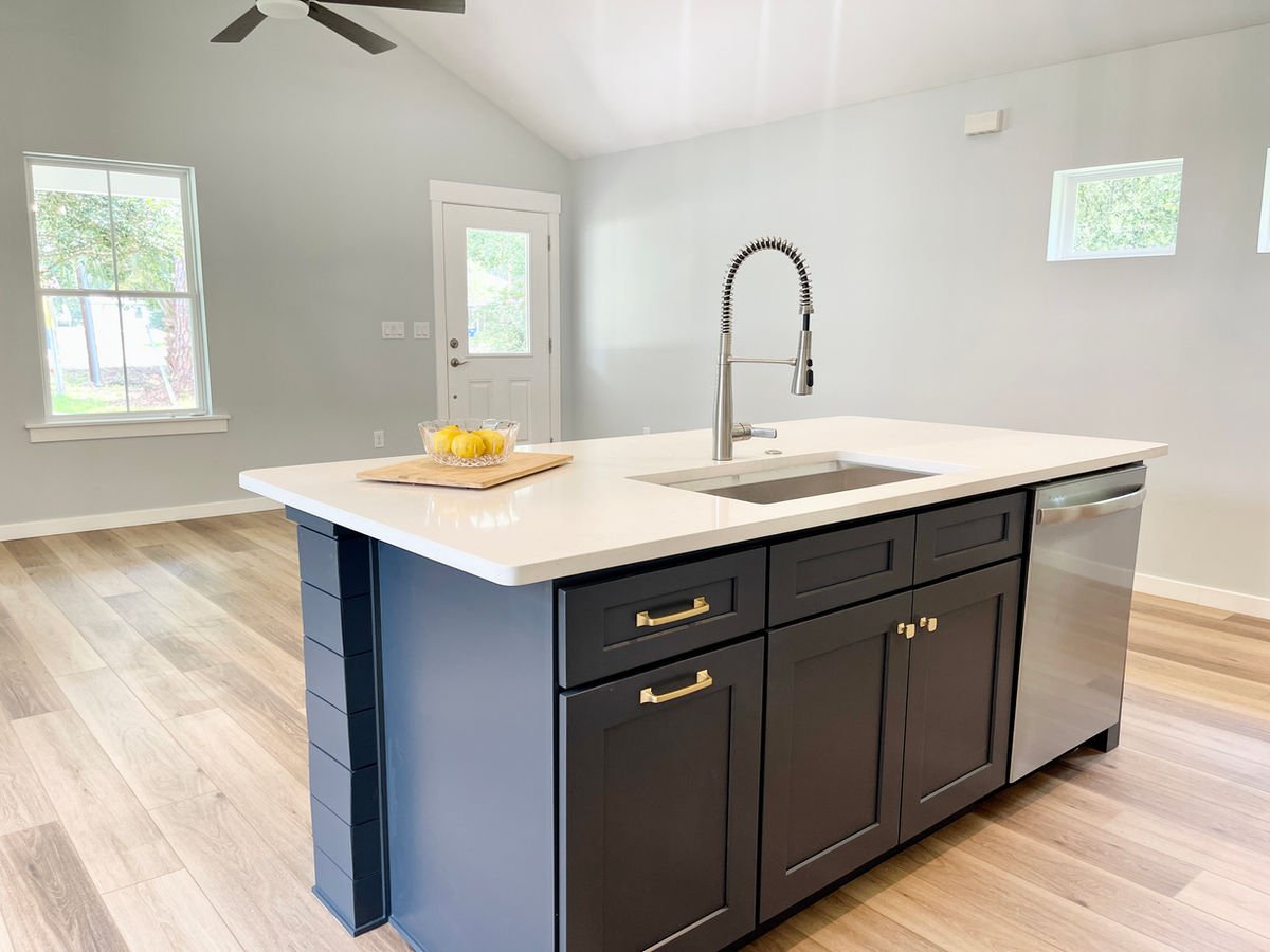 Cyber Grey kitchen cabinets, photo 4