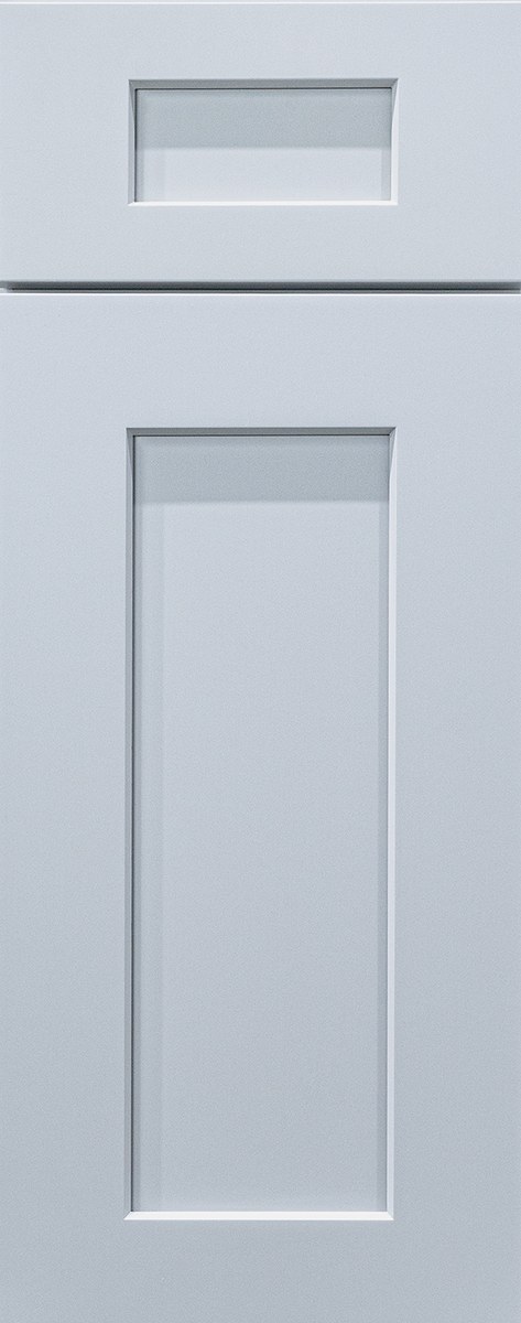 Dove Grey shaker cabinet door style