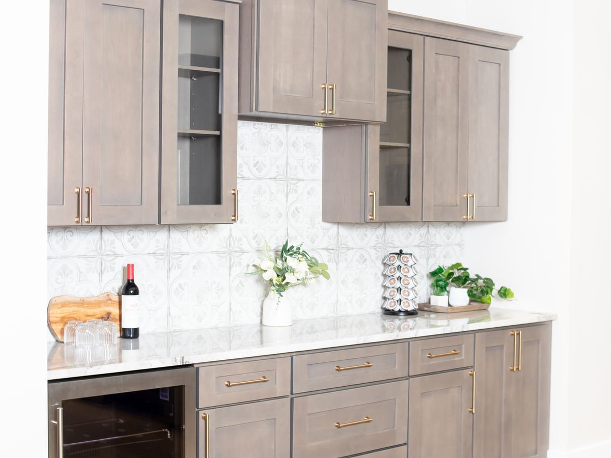 Driftwood kitchen cabinets, photo 11