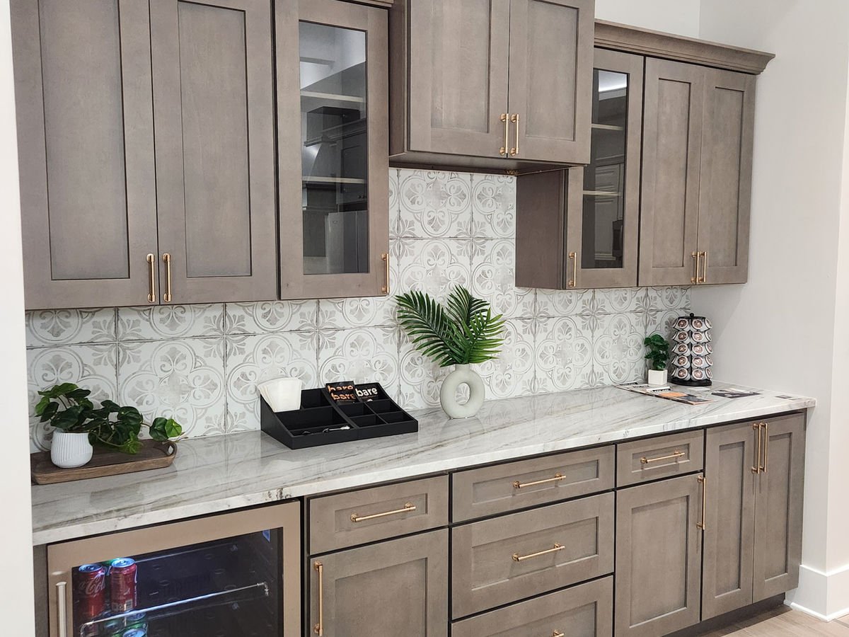Driftwood kitchen cabinets, photo 12