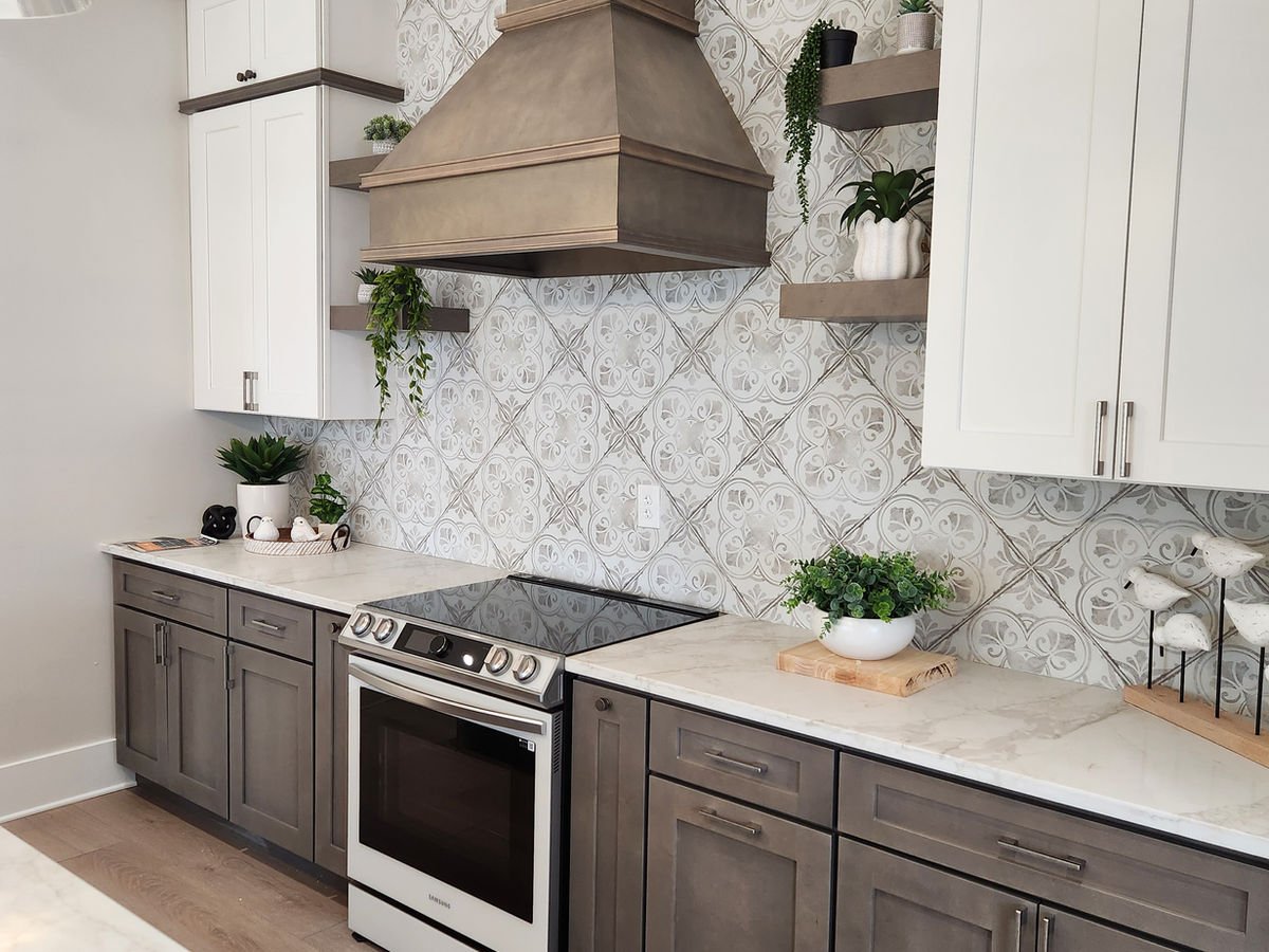 Driftwood kitchen cabinets, photo 15