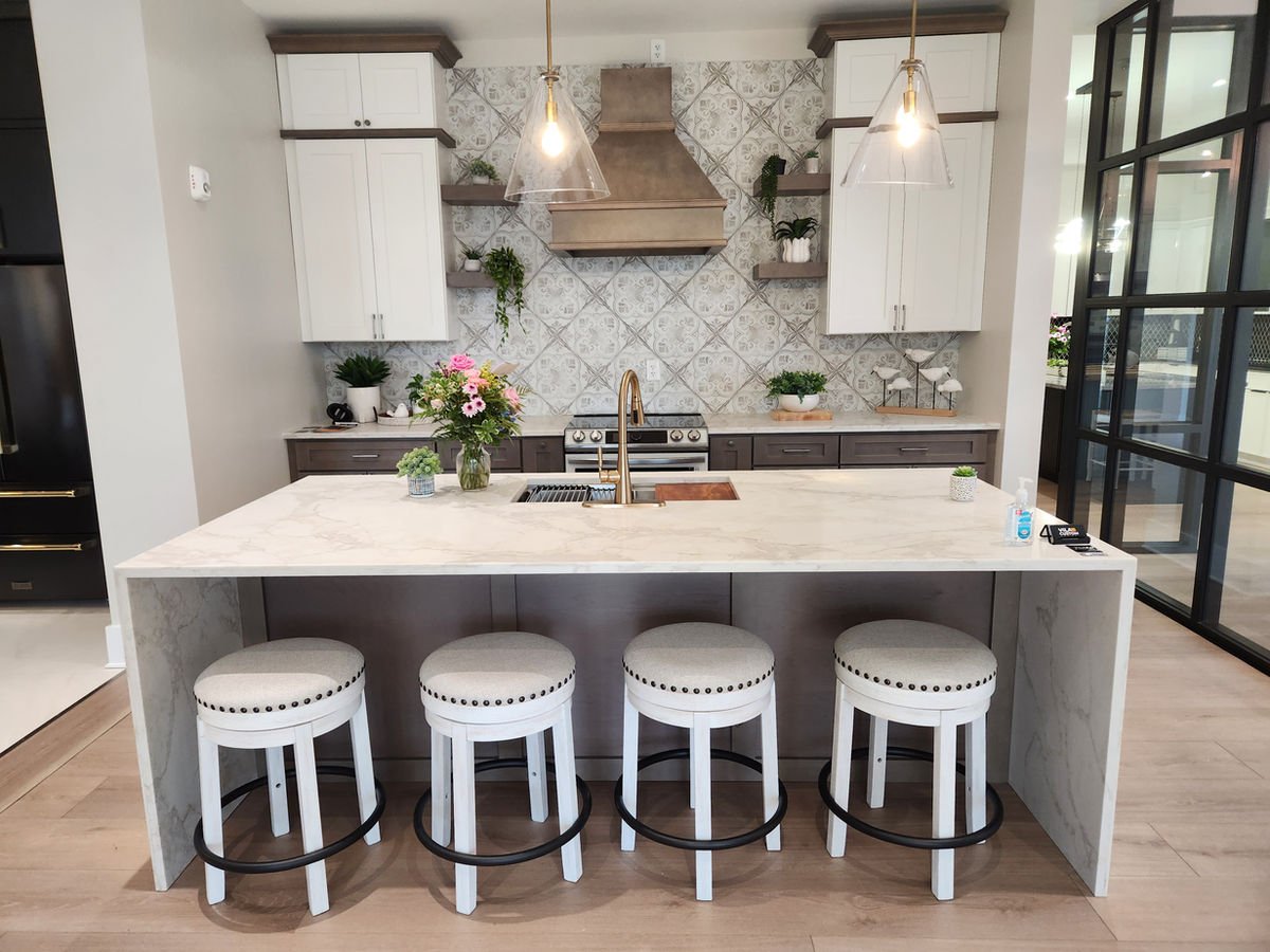 Driftwood kitchen cabinets, photo 6