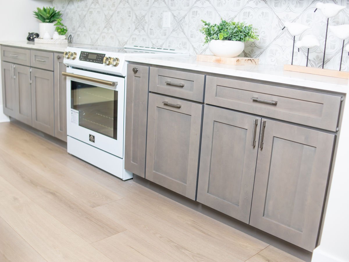 Driftwood kitchen cabinets, photo 8