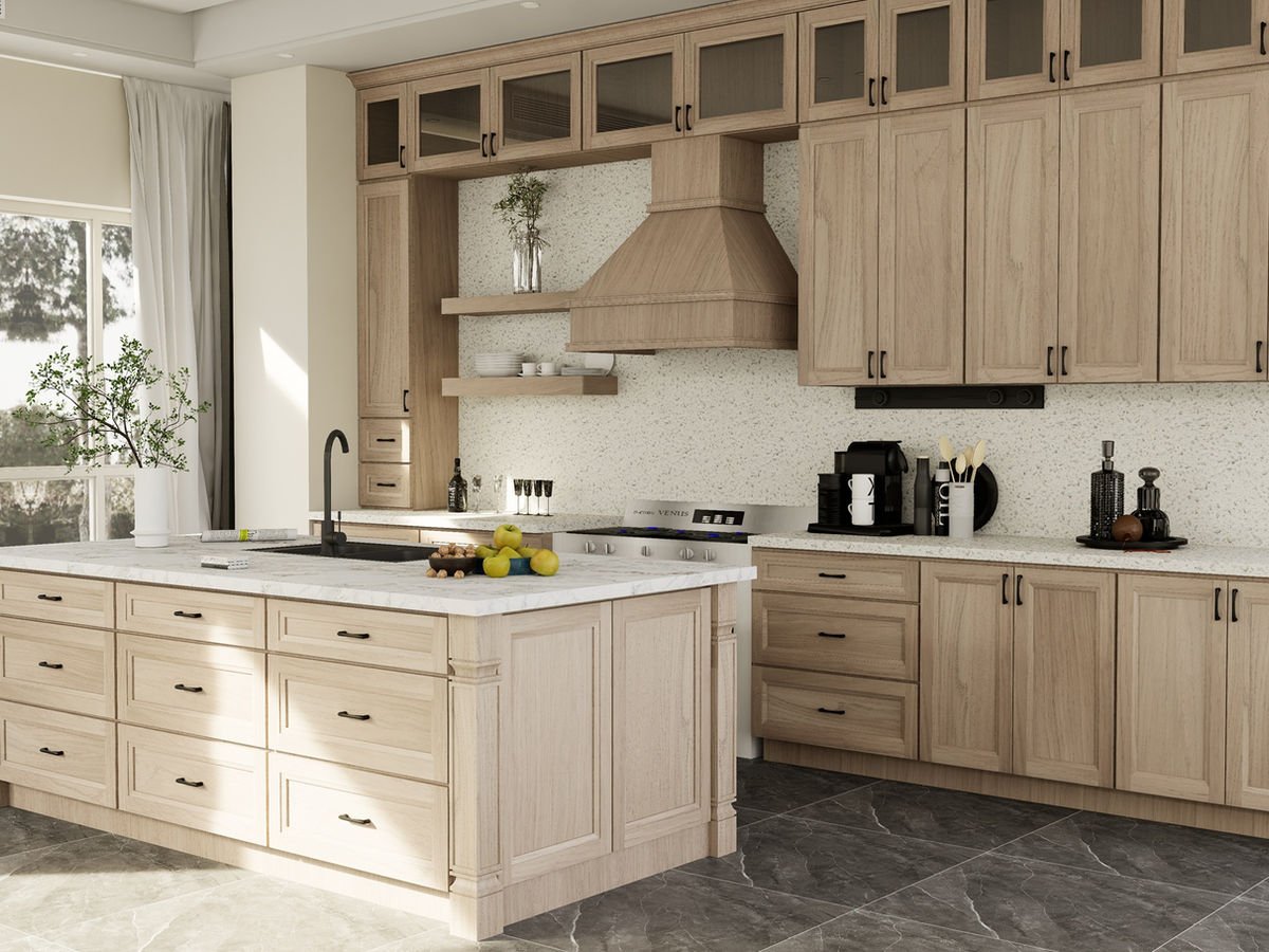 European White Oak kitchen cabinets, photo 13