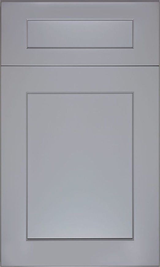 Gray Shaker shaker cabinet door style