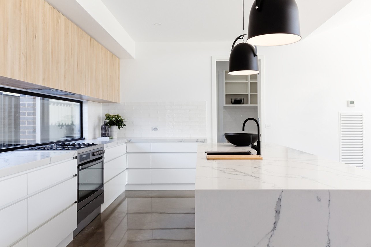 Matte White kitchen cabinets, photo 3