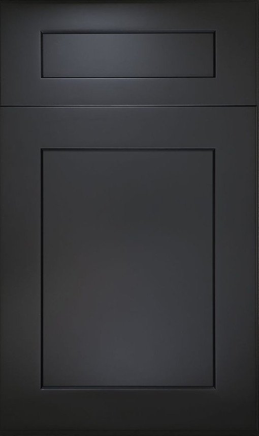 Onyx Black Shaker shaker cabinet door style