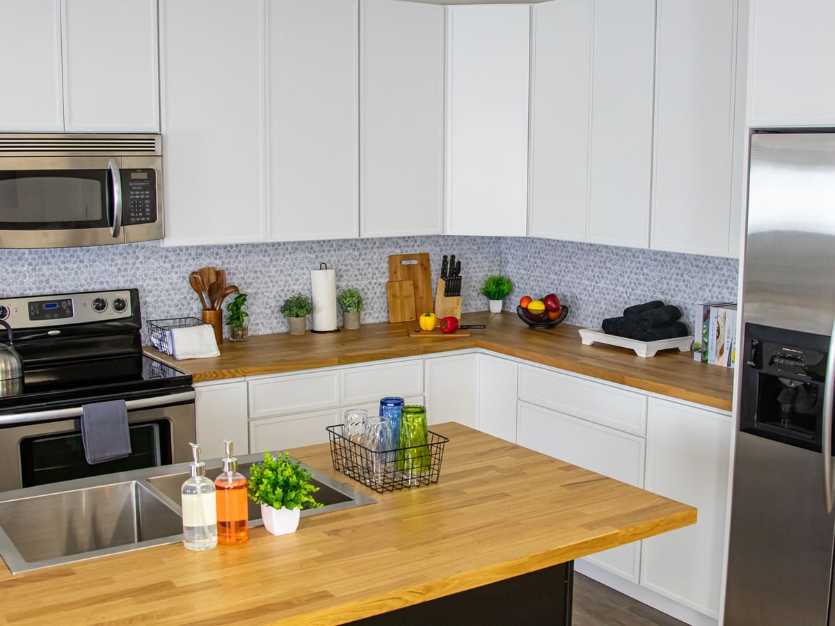 Slim Shaker Alabaster kitchen cabinets, photo 18