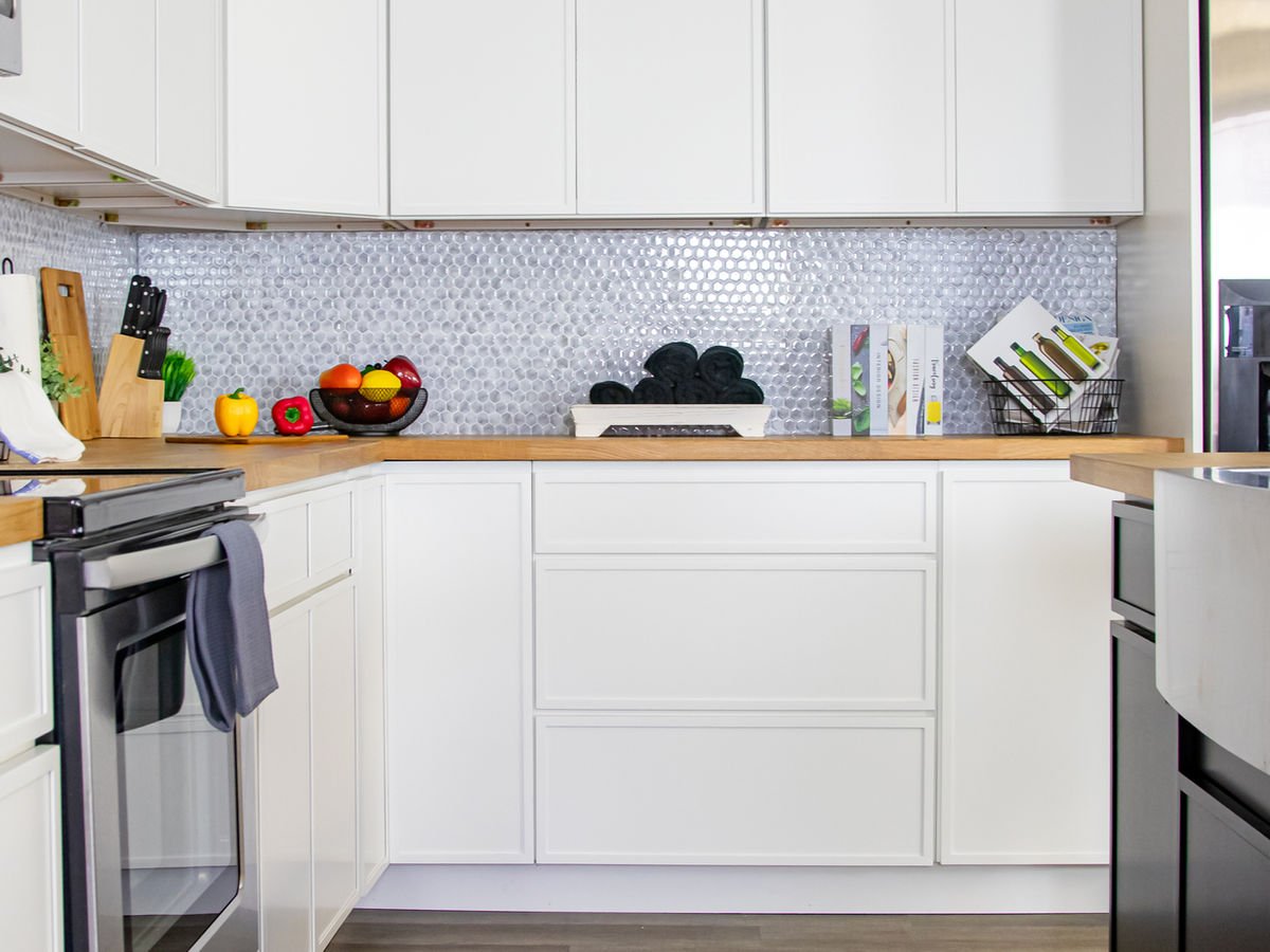 Slim Shaker Alabaster kitchen cabinets, photo 21