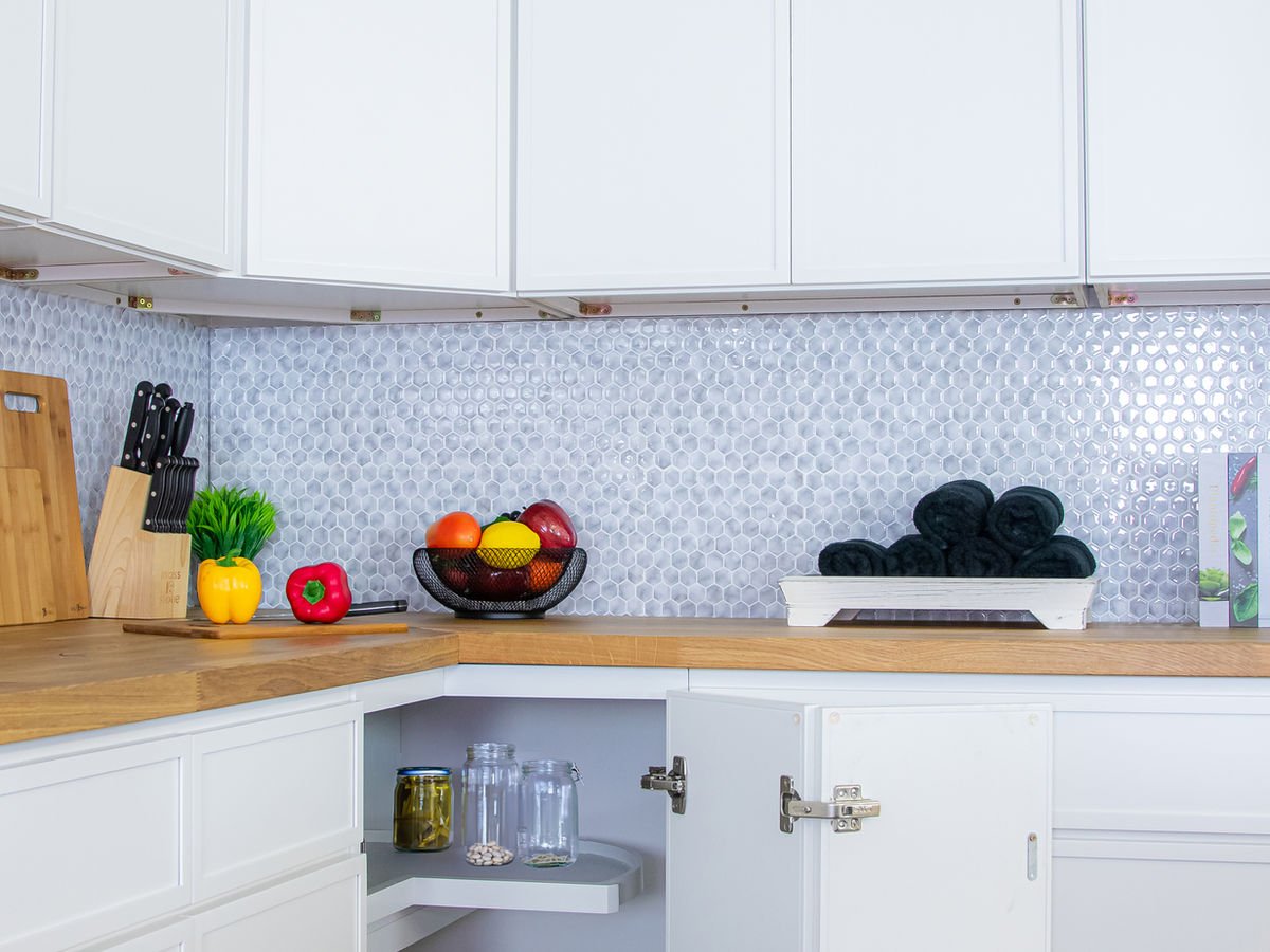 Slim Shaker Alabaster kitchen cabinets, photo 6