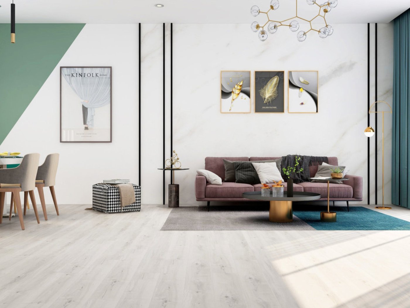 Bahia luxury vinyl plank flooring, photo 4