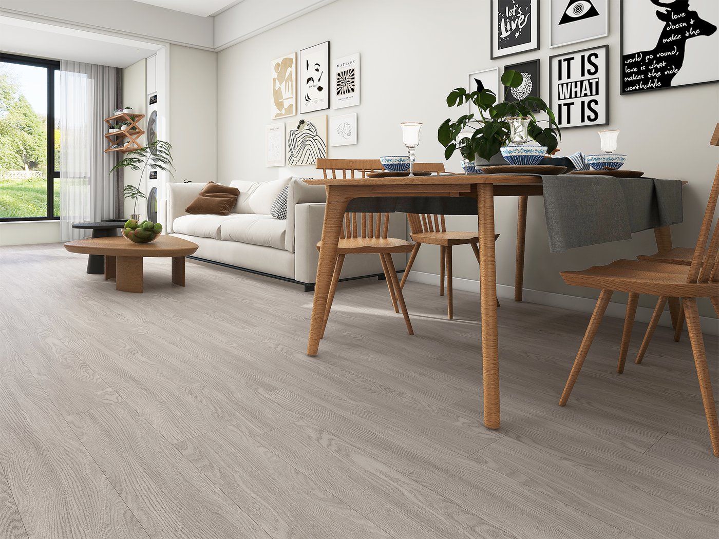 Hudson luxury vinyl plank flooring, photo 4