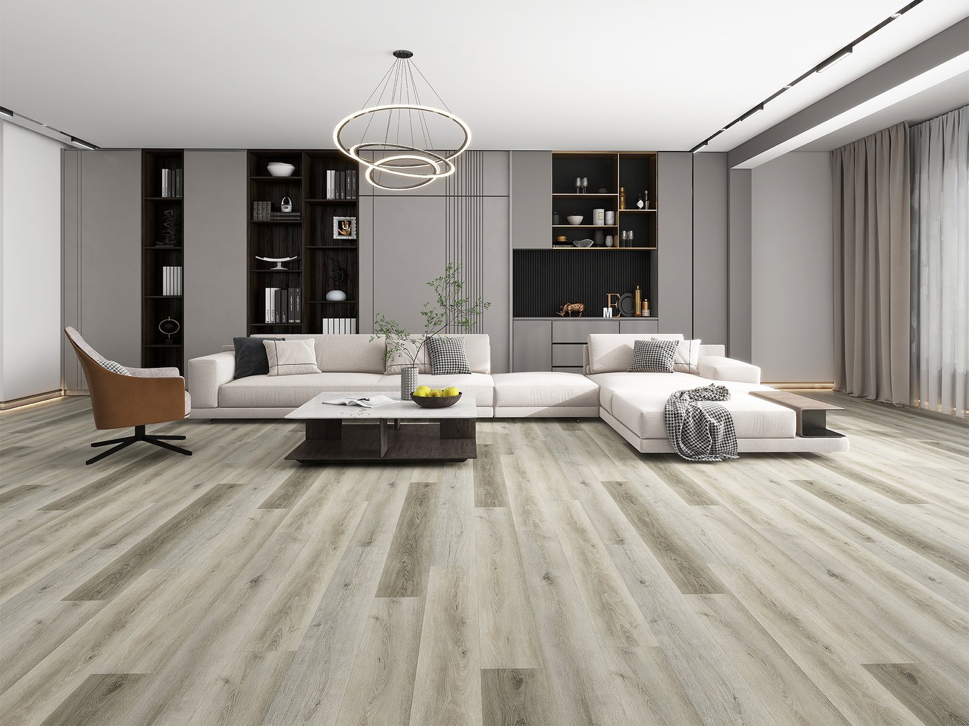 Lenox luxury vinyl plank flooring, photo 4