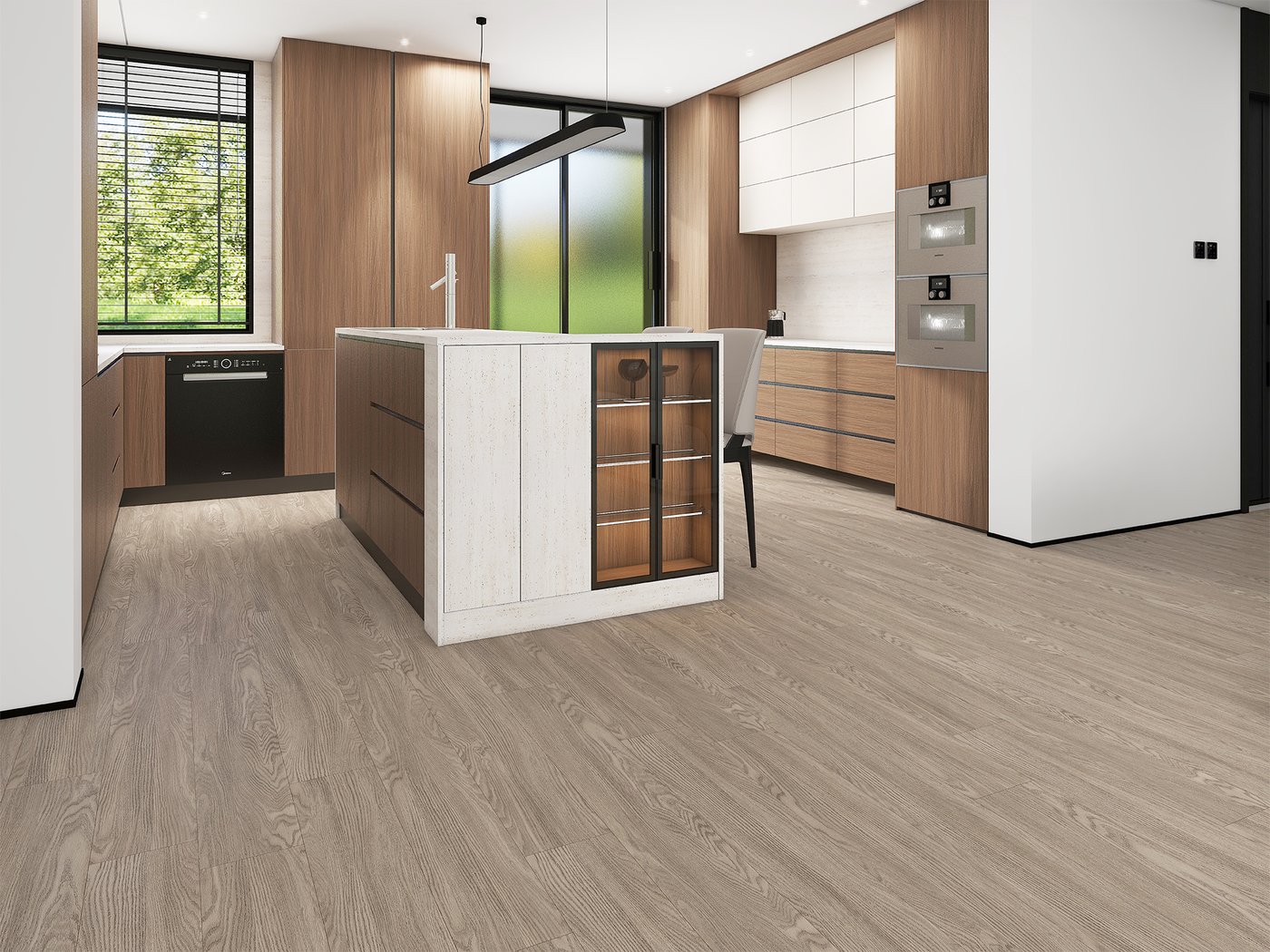 Regalia Metropolitan luxury vinyl plank flooring shown in a finished room
