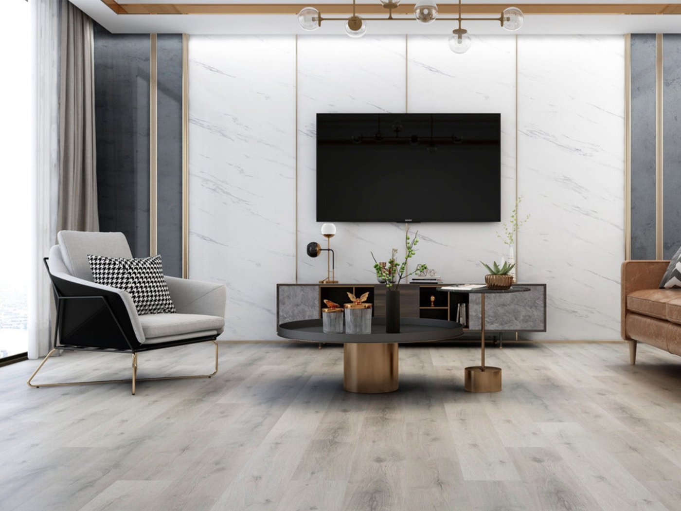 Sanibel luxury vinyl plank flooring, photo 4