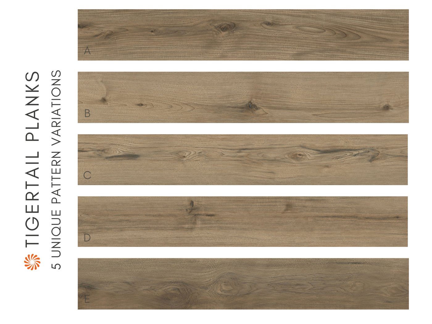 Tigertail luxury vinyl plank flooring, photo 3