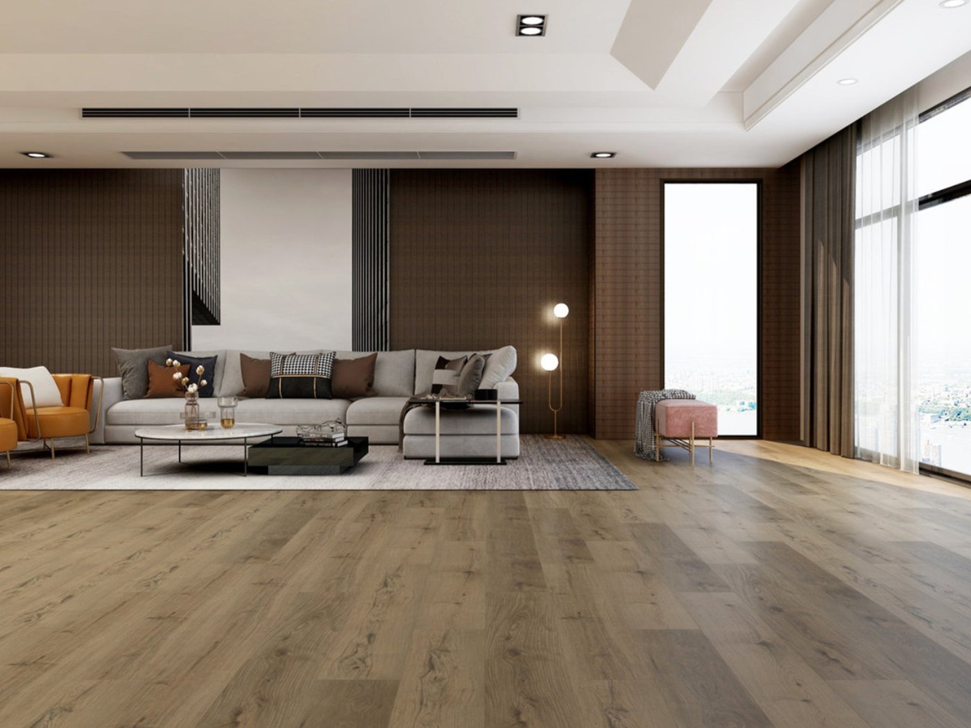 Tigertail luxury vinyl plank flooring, photo 4