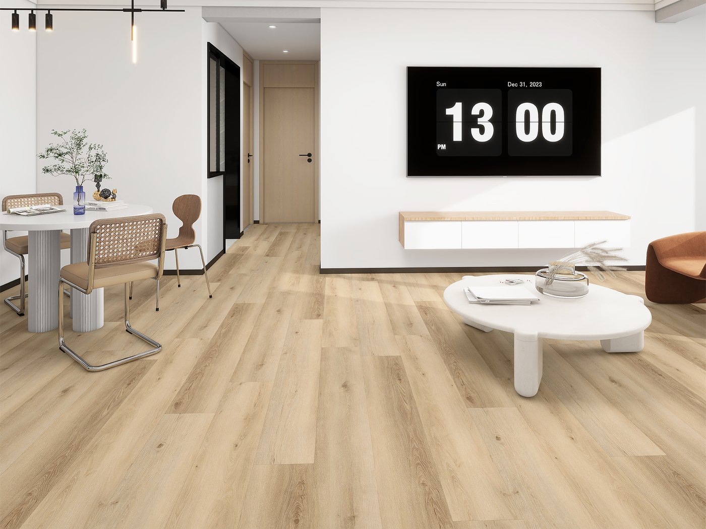 Vanguard luxury vinyl plank flooring, photo 4
